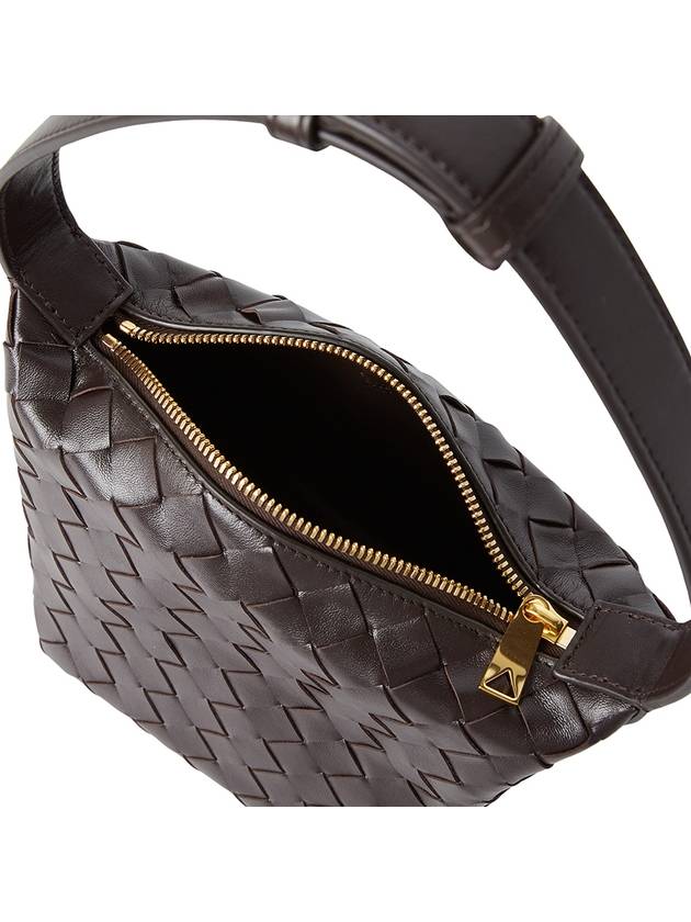 Candy Wallace Intrecciato Tote Bag Brown - BOTTEGA VENETA - BALAAN 6