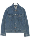 Veste US Washed Denim Jacket Indigo - A.P.C. - BALAAN 3