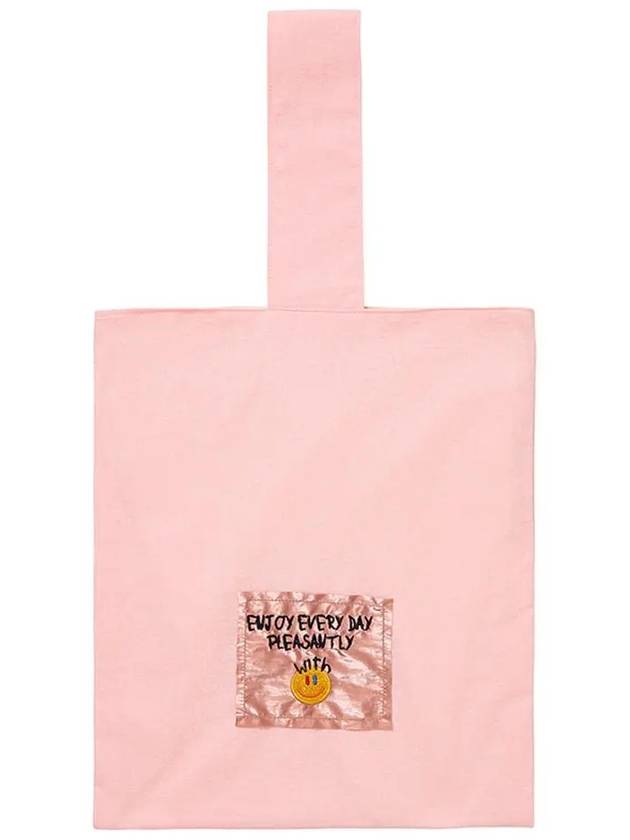 Lala Eco Tote Bag Light Pink - LALA SMILE - BALAAN 5