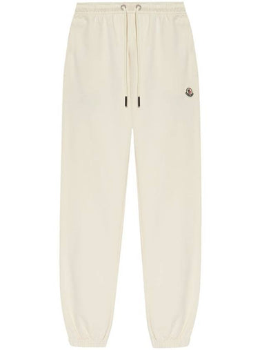 Moncler Trousers White - MONCLER - BALAAN 1