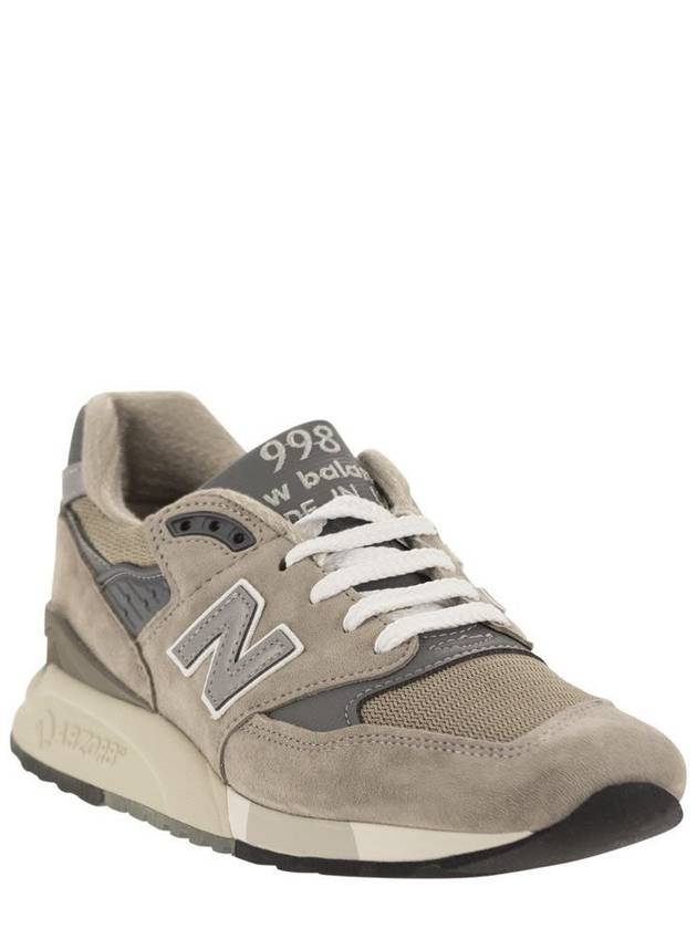 998 Core Low Top Sneakers Grey - NEW BALANCE - BALAAN 3