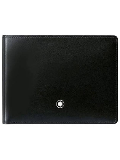 Meisterstück 6CC Leather Half Wallet Black - MONTBLANC - BALAAN 2