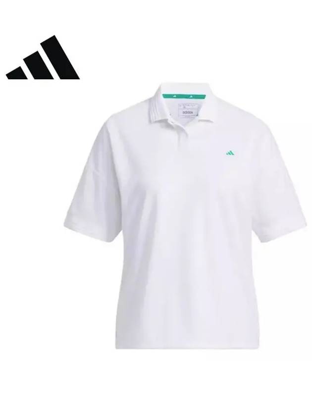 HT0032 Women’s Aero Ready Polo Short Sleeve T-Shirt - ADIDAS GOLF - BALAAN 1