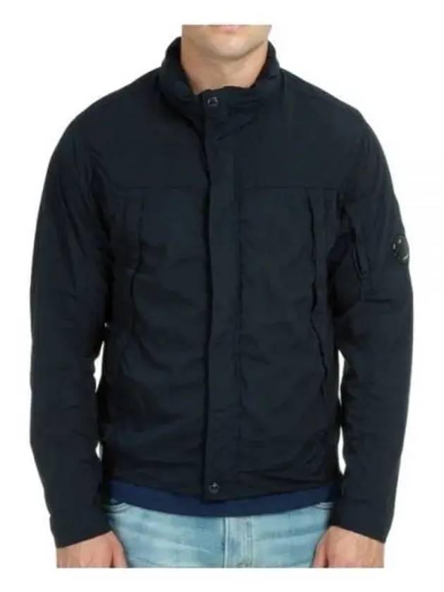 Nycra R Zip Up Jacket Navy - CP COMPANY - BALAAN 2