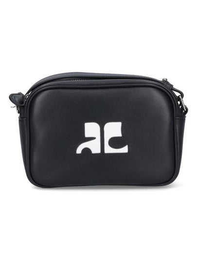 Leather Top Handle Cross Bag Black - COURREGES - BALAAN 2