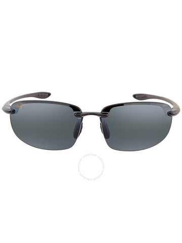 Maui Jim Grey Rectangular Men's Sunglasses 407n-02 - MAUI JIM - BALAAN 1