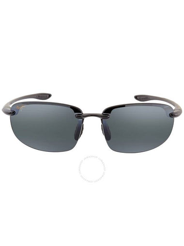 Maui Jim Grey Rectangular Men's Sunglasses 407n-02 - MAUI JIM - BALAAN 1