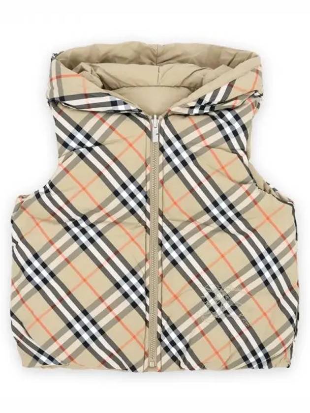 Kids Vest 8092537 KH6 AXEL G B9368 NEUTRALS - BURBERRY - BALAAN 2