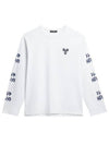 Camilo Graphic Long Sleeve T-Shirt White - J.LINDEBERG - BALAAN 2