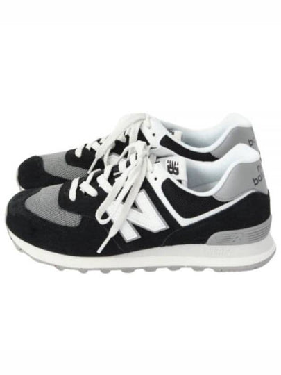 574 Legacy Low Top Sneakers Black - NEW BALANCE - BALAAN 2