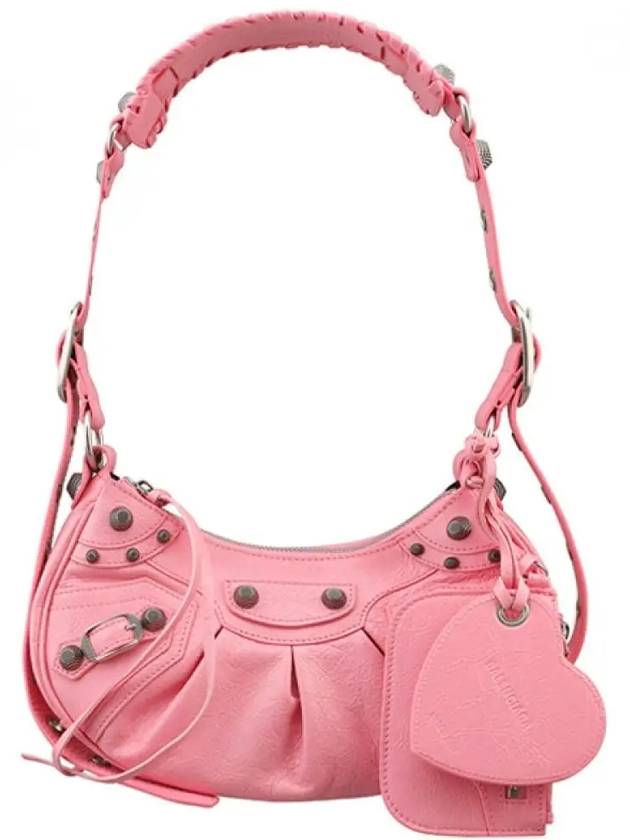 Le Cagole XS Lambskin Shoulder Bag Pink - BALENCIAGA - BALAAN 2