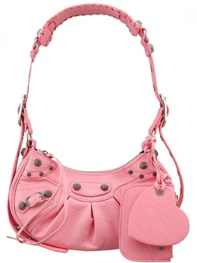 Le Cagole XS Lambskin Shoulder Bag Pink - BALENCIAGA - BALAAN 2