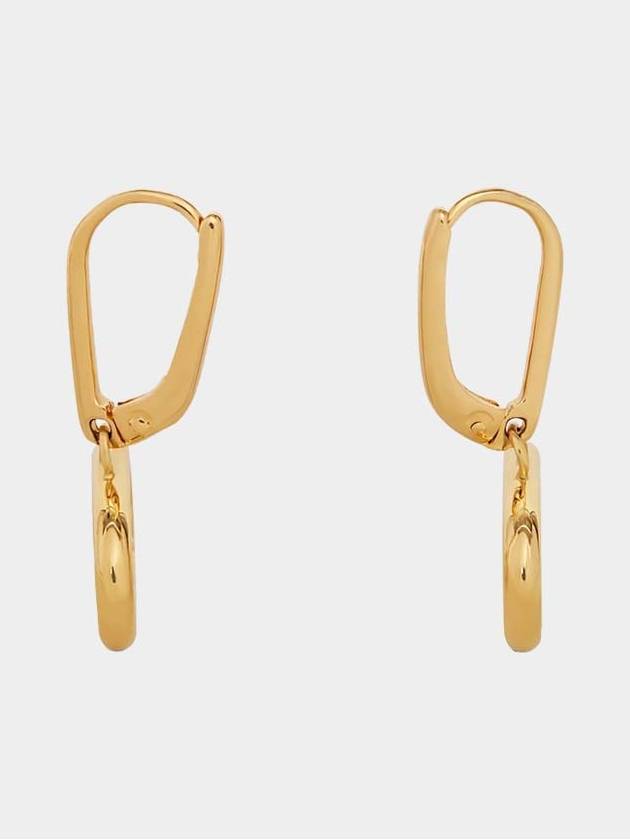 Maillon Triomphe Mobile Earrings Brass Gold - CELINE - BALAAN 5