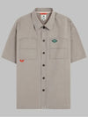 Big pocket short sleeve workshirt GEE245 104 gray - GEECOON - BALAAN 4