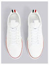 Women's Tennis Striped Low Top Sneakers White - THOM BROWNE - BALAAN 2