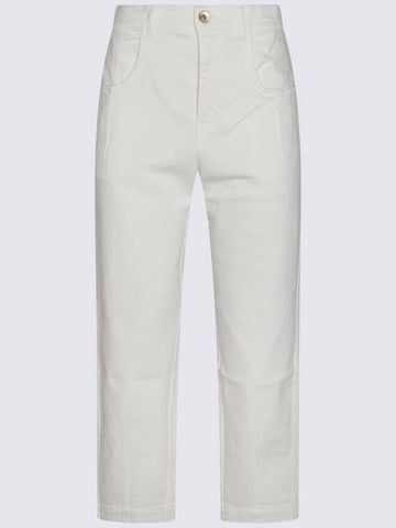 Eleventy White Cotton Denim Jeans - ELEVENTY MILANO - BALAAN 1