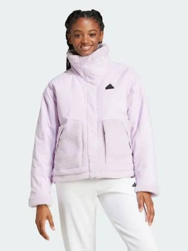 City Escape Insulation Jacket Women s Ice Lavender IZ4660 716034 - ADIDAS - BALAAN 1