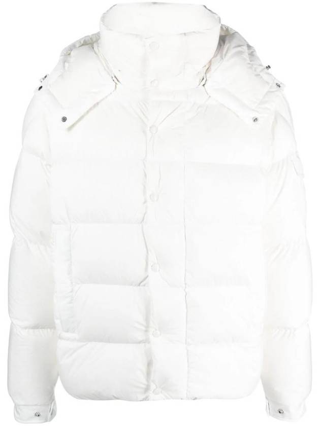 Vezere Short Down Padding Off White - MONCLER - BALAAN 1