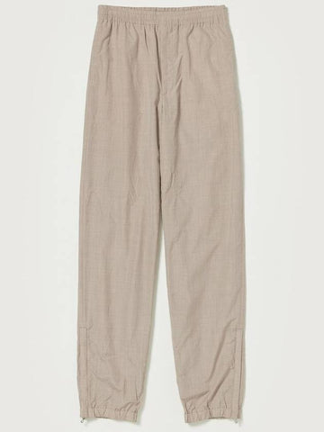 High count wool poplin pants - AURALEE - BALAAN 1