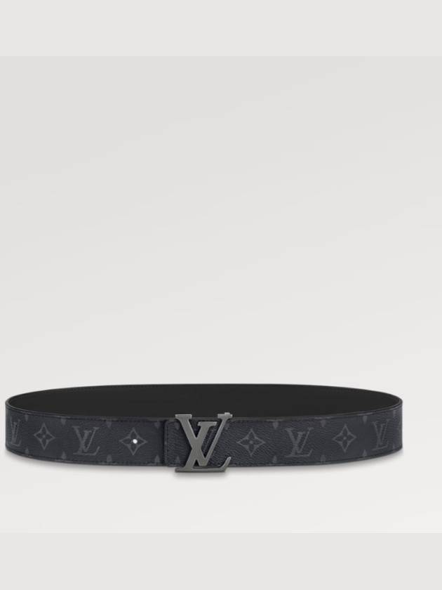 LV Initiales 40MM Reversible Leather Belt Black - LOUIS VUITTON - BALAAN 2