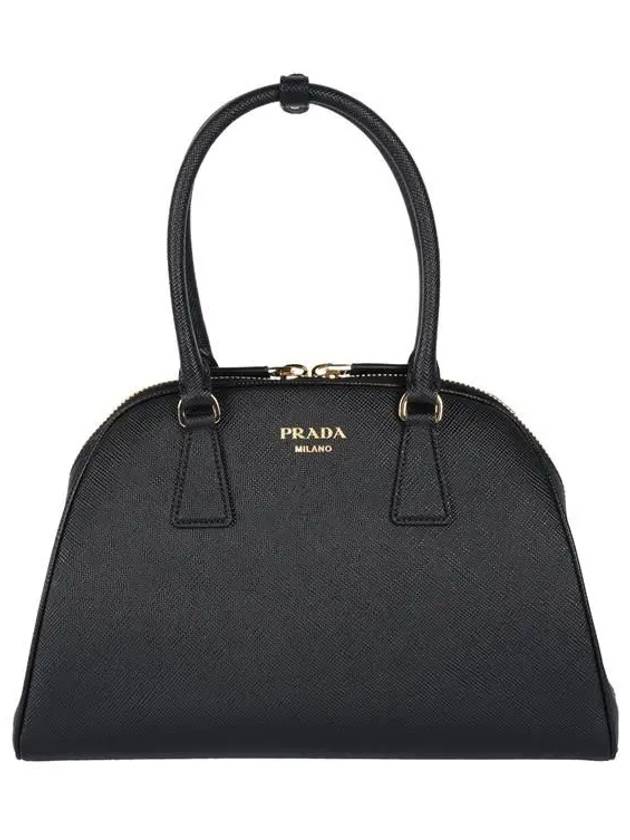 Medium Saffiano Leather Black - PRADA - BALAAN 2