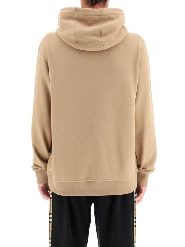 Logo Print Ansdell Hoodie Beige - BURBERRY - BALAAN 4