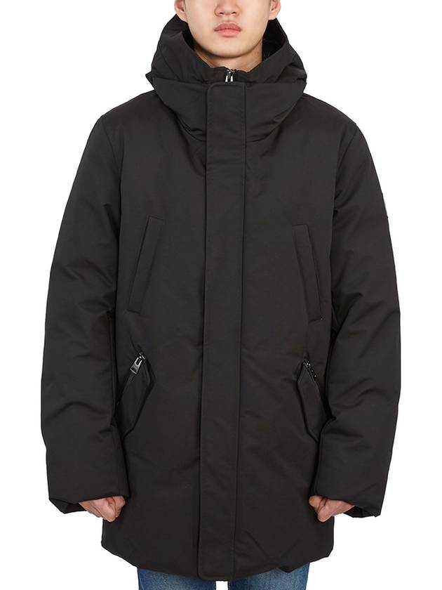 EDWARD NFR BLACK Men s Hooded Padded Jumper Coat - MACKAGE - BALAAN 3