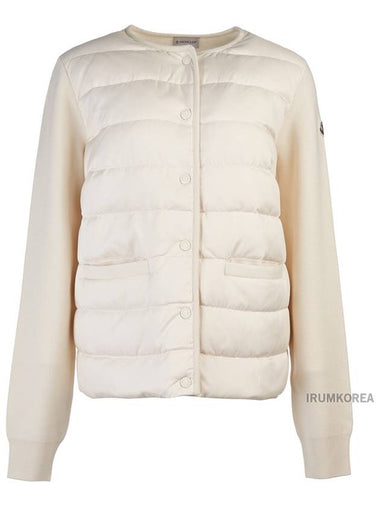 Women s Wool Padded Cardigan 9B00006 M1131 004 - MONCLER - BALAAN 1