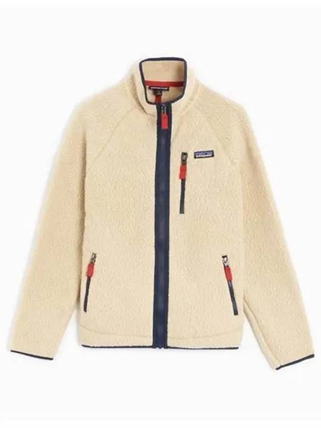 Retro Pile Fleece Zip-Up Jacket Light Khaki - PATAGONIA - BALAAN 3