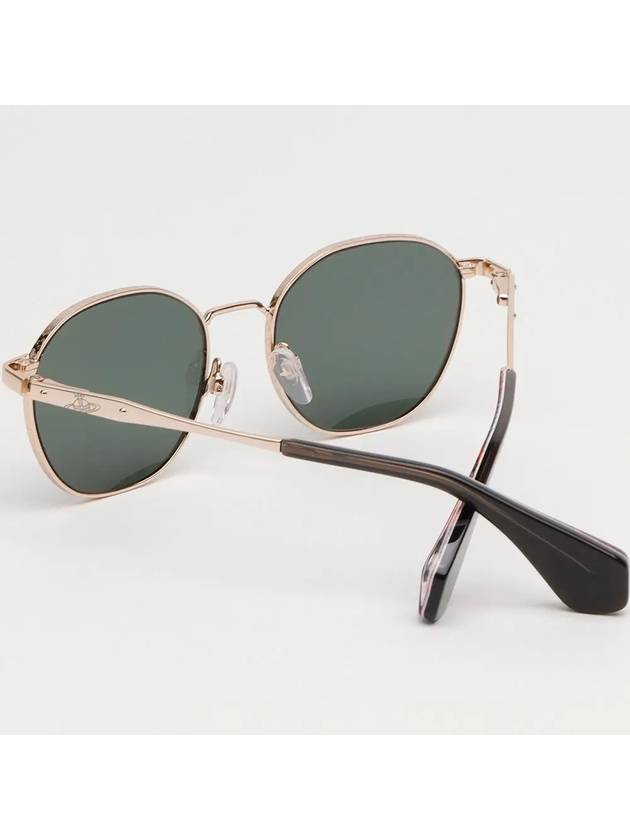 Sunglasses VW7019 400 Daily Metal Frame Green - VIVIENNE WESTWOOD - BALAAN 4