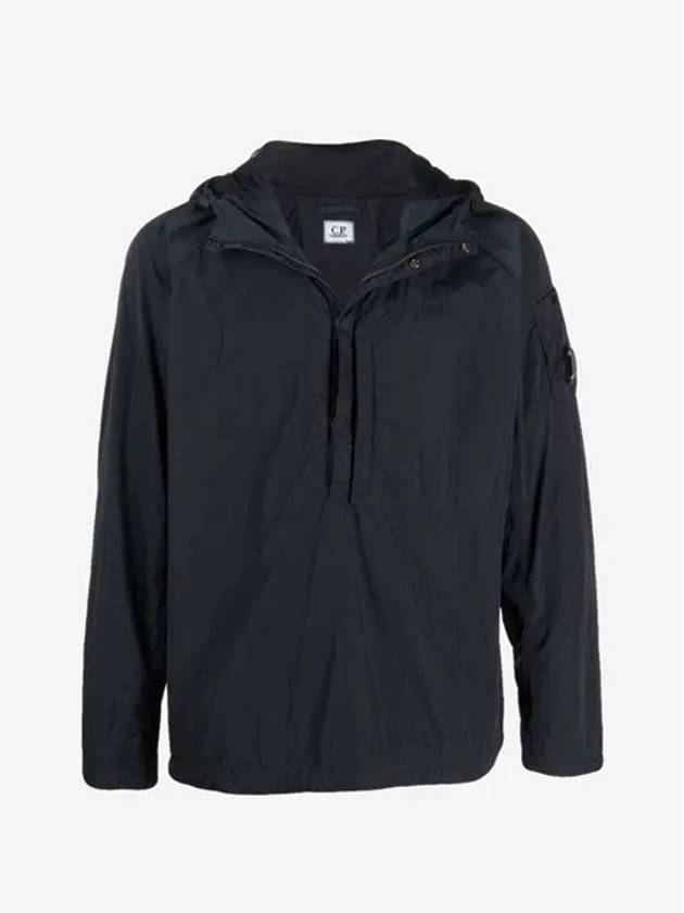 Men's Chrome R Lens Hooded Anorak Navy - CP COMPANY - BALAAN 3