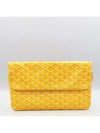 yellow clutch bag - GOYARD - BALAAN 2