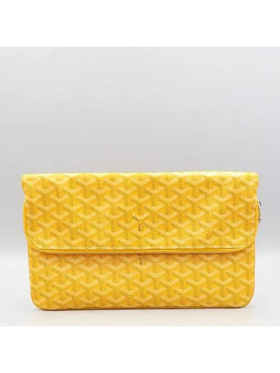 yellow clutch bag - GOYARD - BALAAN 2