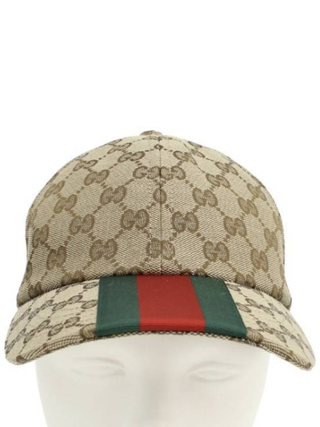 Original GG Base Ball Cap Beige Ebony - GUCCI - BALAAN 10