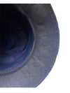 D-Bobby Macrocannage Small Brim Bucket Hat Blue Beige - DIOR - BALAAN 6