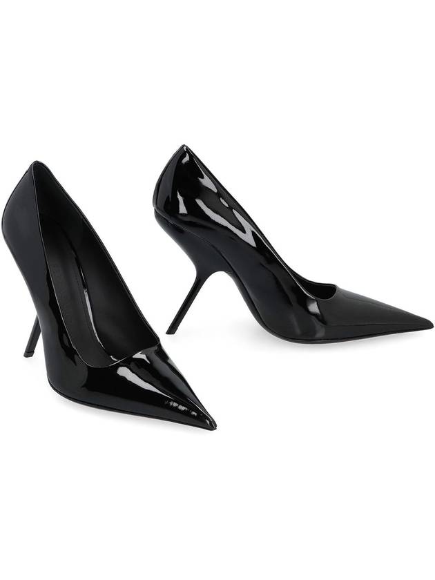 Eva Patent Pumps Black - SALVATORE FERRAGAMO - BALAAN 4