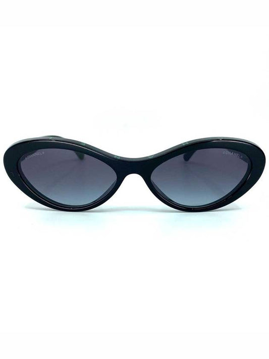 sunglasses black logo - CHANEL - BALAAN 2