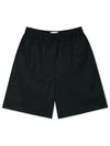 Wool Blend Bermuda Shorts Black - AMI - BALAAN 2