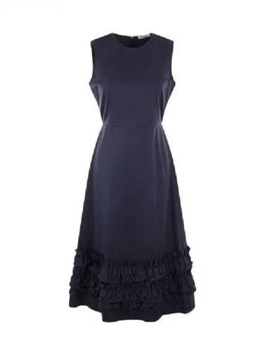 Molly Goddard ruffle hem sleeveless dress 270470 - MOLLY GODDARD - BALAAN 1