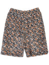 Women's Monogram Print Shorts - BURBERRY - BALAAN.