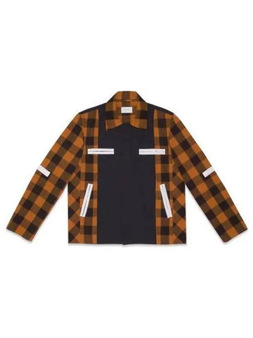 M plaid worker jacket orange - CRAIG GREEN - BALAAN 1