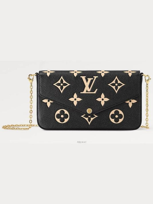 Felicie Pochette Shoulder Bag Black - LOUIS VUITTON - BALAAN 2