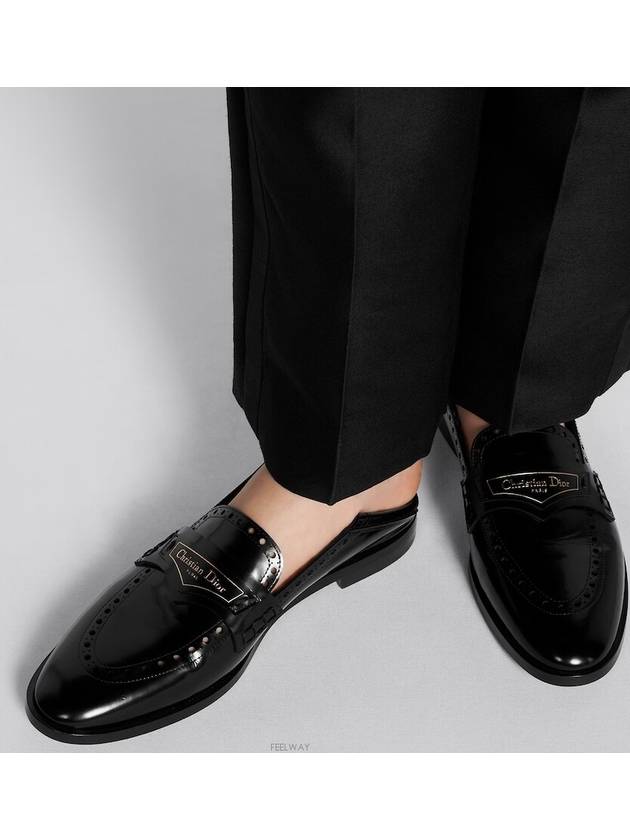 Boy Logo Loafers Black - DIOR - BALAAN 5