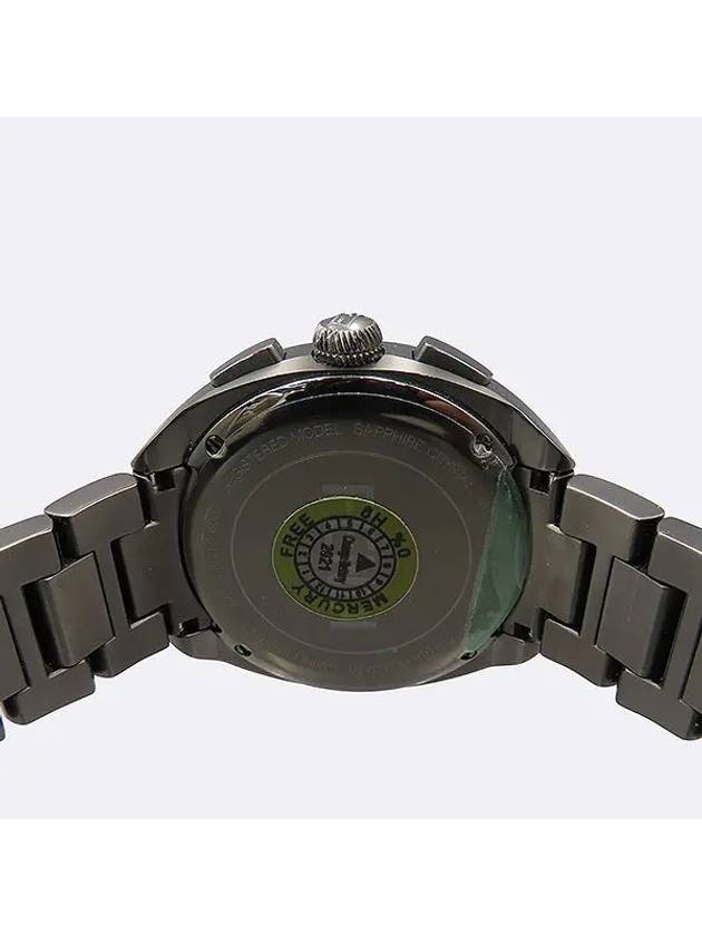 F215716400 Momento Bucks Gray Metal Chronograph Men s Watch - FENDI - BALAAN 4