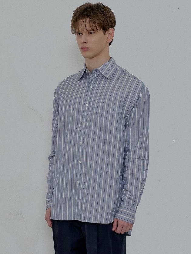 Kuwamura Striped Long Sleeve Shirt - FILLCHIC - BALAAN 3