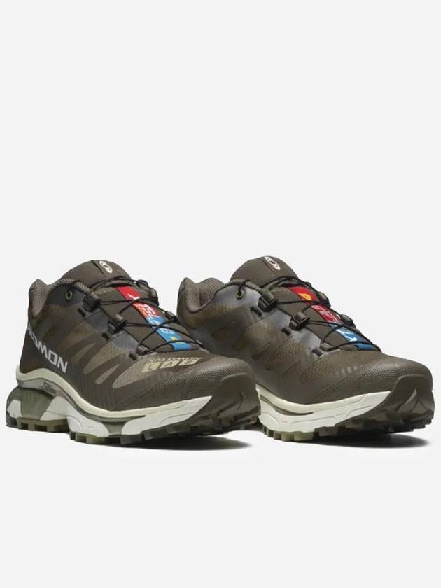 XT 4 OG Low Top Sneakers Aurora Borealis Khaki - SALOMON - BALAAN 4