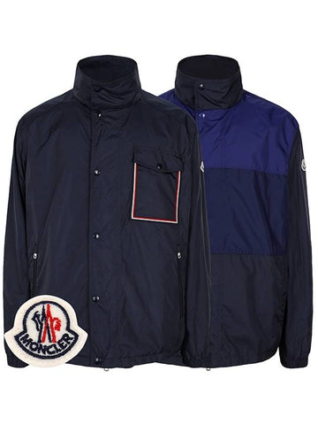 Navy Rapno Reversible Windbreaker Jacket RAPPENEAU 775 00646 - MONCLER - BALAAN 1