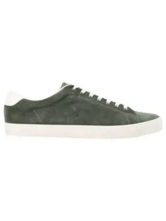 30 points longwood suede sneakers green - POLO RALPH LAUREN - BALAAN 1