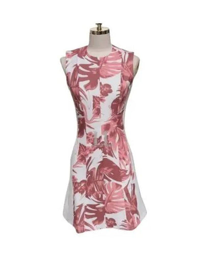 Jasmin Print Golf Short Dress Pink - J.LINDEBERG - BALAAN 2