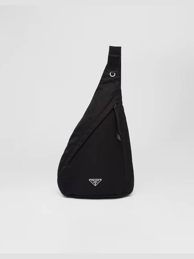 Re-Nylon Leather Backpack Black - PRADA - BALAAN 3